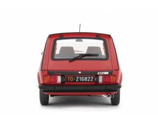 Fiat 127 Sport 70 HP - 1981 Rosso Laudoracing 1:18 Resinemodell (Türen, Motorhaube... nicht zu öffnen!)